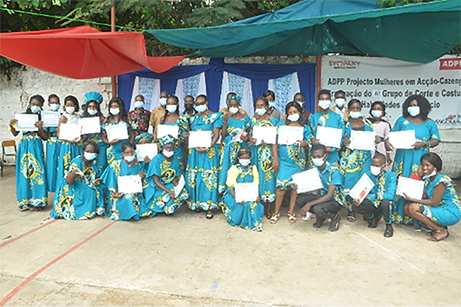 Graduation ceremony for women at Zango1